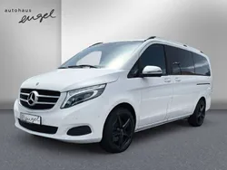 Bergkristallweiß metallic Gebraucht 2018 Mercedes V250 Edition Van / Kleinbus | 45.939 € (Fairer Preis)