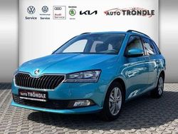 Blau Gebraucht 2022 Skoda Fabia Ambition Kleinwagen | 17.860 € (Fairer Preis)