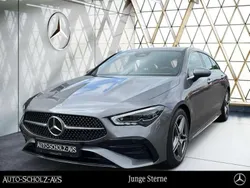 Metalliclack mountaingrau Gebraucht 2024 Mercedes CLA200 Shooting Brake Advanced Plus Kombi | 34.699 € (Fairer Preis)