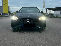 Schwarz Gebraucht 2023 Mercedes C180 AMG line Kombi | 33.500 € (Etwas zu teuer)