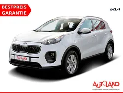 Deluxeweissmet. (metallic) Gebraucht 2018 Kia Sportage SUV | 14.490 € (Guter Preis)