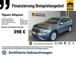 Grau Gebraucht 2024 VW Tiguan Allspace Life SUV | 35.888 € (Guter Preis)