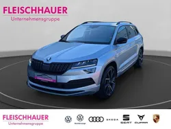Silber Gebraucht 2021 Skoda Karoq SportLine SUV | 29.990 € (Fairer Preis)