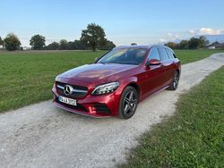 Rot Gebraucht 2018 Mercedes C220 Kombi | 20.999 € (Fairer Preis)