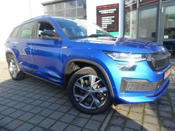 Blau Gebraucht 2024 Skoda Kodiaq SportLine SUV | 41.799 € (Superpreis)