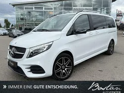 Weiß metallic Gebraucht 2022 Mercedes V300 AMG Van / Kleinbus | 55.900 € (Superpreis)