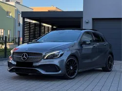 Grau Gebraucht 2017 Mercedes A200 AMG line Kleinwagen | 15.999 € (Fairer Preis)