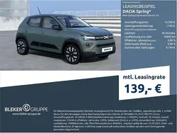 Grau Neu 2024 Dacia Spring Expression Kleinwagen | 16.540 € (Guter Preis)