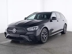 Schwarz Gebraucht 2023 Mercedes E220 AMG Kombi | 46.890 € (Fairer Preis)