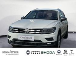 Pure white Gebraucht 2021 VW Tiguan Allspace Highline SUV | 31.450 € (Superpreis)