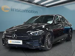 Schwarz Gebraucht 2024 Mercedes C300 Limousine | 46.499 € (Fairer Preis)