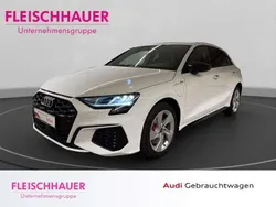 Weiss Gebraucht 2022 Audi A3 Sportback e-tron S-Line Limousine | 28.880 € (Fairer Preis)