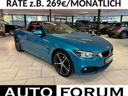 Snapper rocks blue metallic Gebraucht 2018 BMW 420 Sport Line Cabrio | 24.590 € (Fairer Preis)