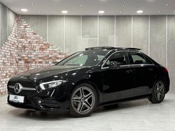 Schwarz Gebraucht 2022 Mercedes A200 AMG line Limousine | 26.990 € (Fairer Preis)