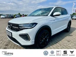 Pure white Gebraucht 2024 VW T-Cross R-line SUV | 28.998 € (Etwas zu teuer)