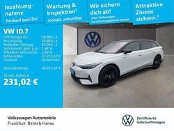 Gletscherweiß metallic/schwarz Gebraucht 2025 VW ID.7 GTX Limousine | 54.980 €