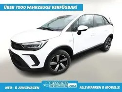 Mondstein grau/e:vulkan grau Gebraucht 2021 Opel Crossland Edition SUV | 18.650 € (Fairer Preis)