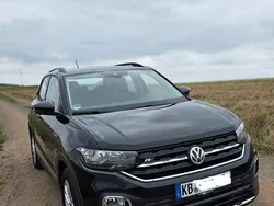 Schwarz Gebraucht 2021 VW T-Cross R-line SUV | 18.999 € (Fairer Preis)
