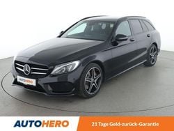 Schwarz Gebraucht 2018 Mercedes C300 AMG line Kombi | 23.610 € (Guter Preis)