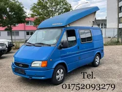 Blau Gebraucht 1998 Ford Transit Nugget Van | 6.490 € (Etwas zu teuer)