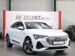 Weiß Gebraucht 2021 Audi e-tron Sportback S-Line SUV | 36.221 € (Guter Preis)