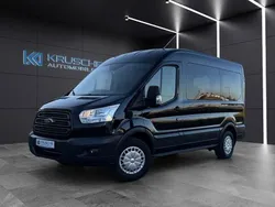 Iridiumschwarz metallic Gebraucht 2018 Ford Transit Trend Kombi | 20.800 € (Teuer)