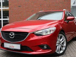 Rot Gebraucht 2014 Mazda 6 Sports-Line Kombi | 6.990 € (Superpreis)