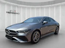 Grau Gebraucht 2024 Mercedes CLA200 AMG Coupé | 37.880 € (Fairer Preis)