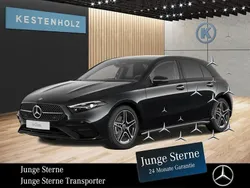 Schwarz Gebraucht 2024 Mercedes A180 AMG Limousine | 33.770 € (Fairer Preis)