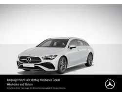 Weiß Gebraucht 2024 Mercedes CLA200 Shooting Brake Advanced Plus Kombi | 35.890 € (Etwas zu teuer)