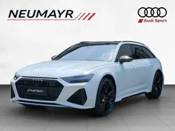 Gletscherweiß metallic Gebraucht 2024 Audi RS6 Ambiente Kombi | 133.990 € (Fairer Preis)