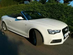 Weiß Gebraucht 2014 Audi A5 Cabriolet S-Line Cabrio | 18.850 € (Etwas zu teuer)