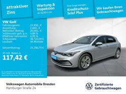 Reflexsilber metallic Gebraucht 2024 VW Golf VIII Life Limousine | 22.450 € (Guter Preis)