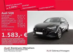 Mythosschwarz metallic Gebraucht 2022 Audi SQ8 Ambiente SUV | 83.973 € (Teuer)