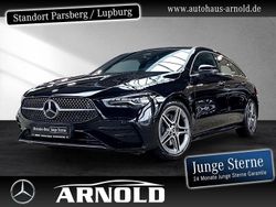 Schwarz Gebraucht 2024 Mercedes CLA200 AMG line Limousine | 33.850 € (Fairer Preis)