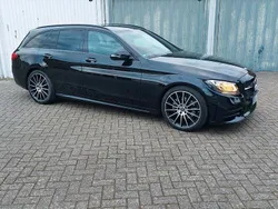 Schwarz Gebraucht 2020 Mercedes C200 AMG line Kombi | 22.999 € (Etwas zu teuer)