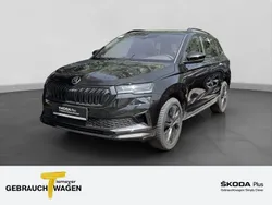 Schwarz Gebraucht 2024 Skoda Karoq SportLine SUV | 34.870 € (Etwas zu teuer)