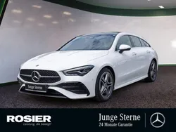 Weiss / polarweiß Gebraucht 2024 Mercedes CLA250 Shooting Brake Premium Kombi | 37.990 € (Guter Preis)