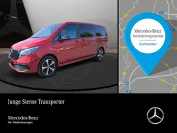 Rot Gebraucht 2021 Mercedes EQV300 Avantgarde Van / Kleinbus | 40.990 € (Etwas zu teuer)