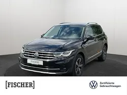 Schwarz Gebraucht 2021 VW Tiguan Elegance SUV | 31.955 € (Fairer Preis)