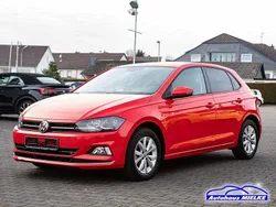 Rot (metallic) Gebraucht 2019 VW Polo Highline Limousine | 18.490 € (Fairer Preis)