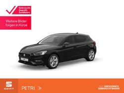 Mitternachtsschwarz Gebraucht 2025 Seat Leon FR Limousine | 25.930 € (Fairer Preis)