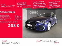 Navarrablau metallic Gebraucht 2024 Audi A3 S-Line Limousine | 29.410 € (Fairer Preis)