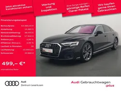 Mythosschwarz metallic Gebraucht 2022 Audi A8 Ambiente Limousine | 64.980 € (Teuer)