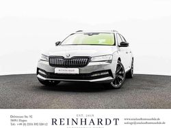 Steelgrau Gebraucht 2021 Skoda Superb SportLine Kombi | 27.985 € (Etwas zu teuer)