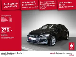 Mythosschwarz metallic Gebraucht 2024 Audi A3 Sportback Advanced Plus Limousine | 31.620 € (Fairer Preis)