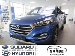 Blau Gebraucht 2018 Hyundai Tucson Passion SUV | 17.990 € (Fairer Preis)