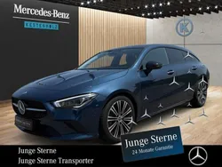 Blau Gebraucht 2023 Mercedes CLA220 Progressive Limousine | 35.777 € (Superpreis)