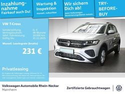 Reflexsilber metallic Gebraucht 2024 VW T-Cross Life SUV | 20.991 € (Guter Preis)