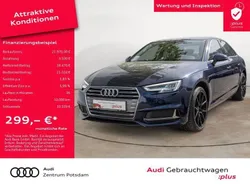 Navarrablau metallic Gebraucht 2019 Audi A4 Sport Limousine | 21.970 € (Guter Preis)